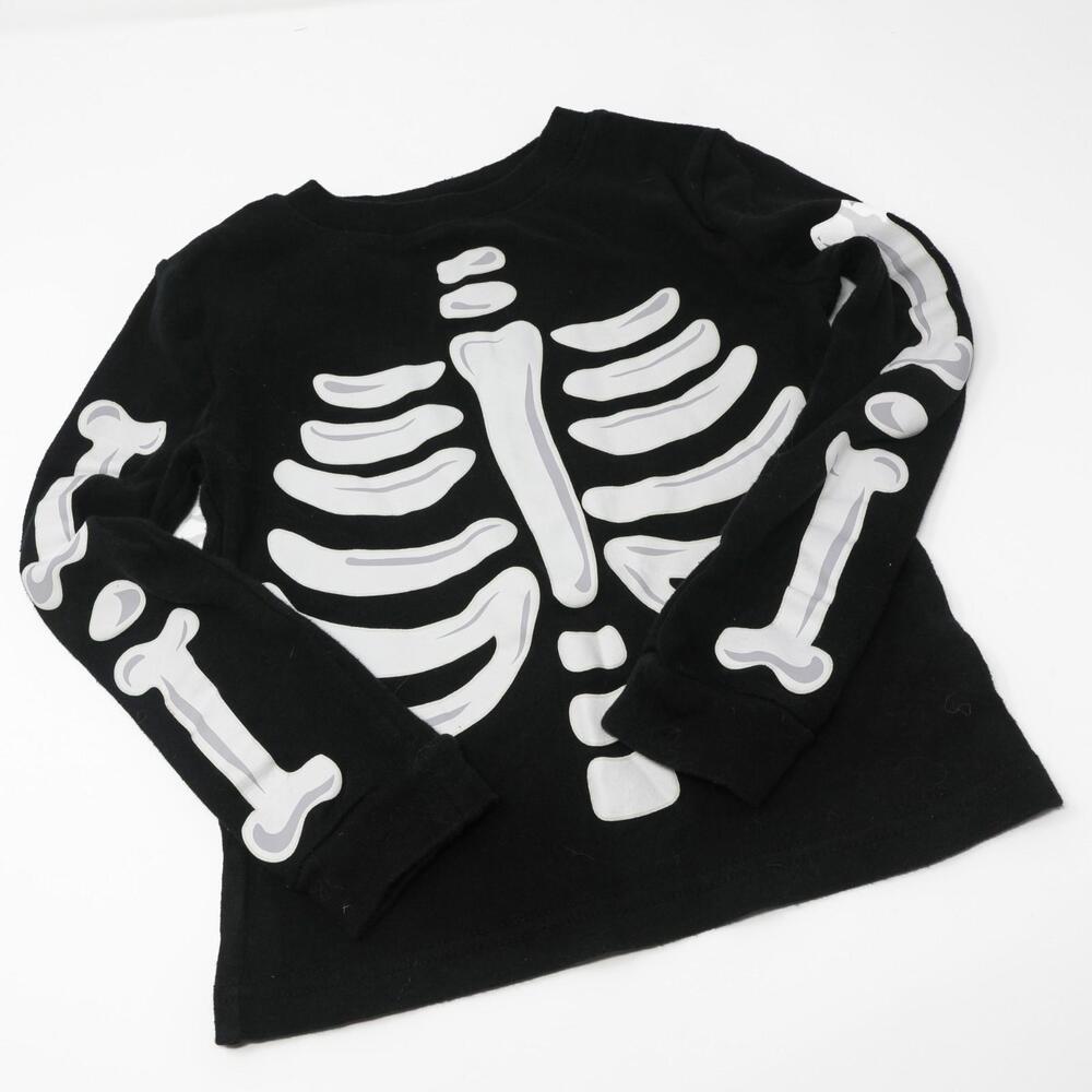 Komar Kids Skeleton Long Sleeve Tee Size 6m